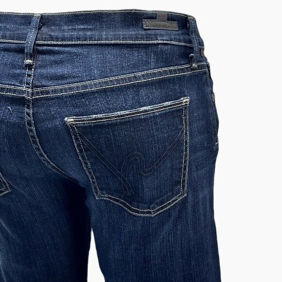 CITIZENS of HUMANITY Womens Size  28 Low Rise Straight Leg Jeans Cotton Stretch - Picture 6 of 10